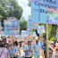 Marchers from Coalition partner congregations in Chicago's 2025 Pride Parade