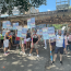 Waiting to step off to Chicago's 2025 Pride Parade