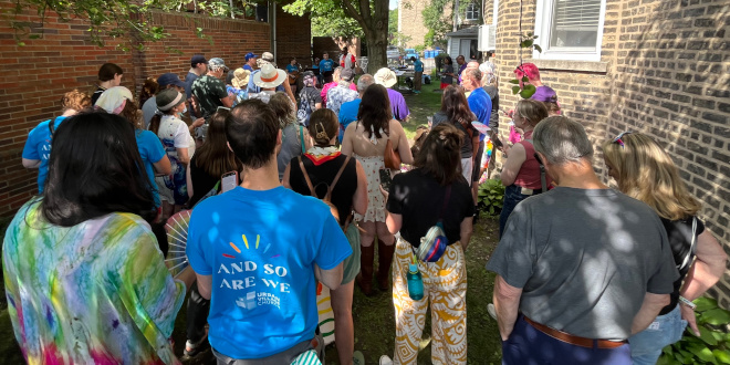 Pre-Pride-Parade worship service